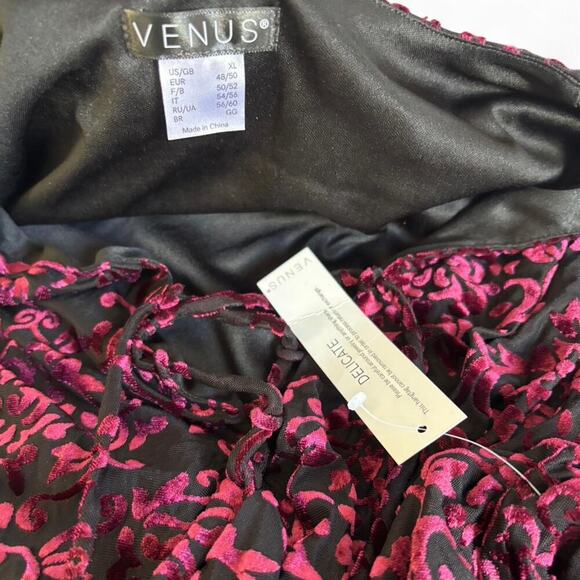 VENUS VELVET FAIRY LACE UP TOP X LARGE NWT - Picture 7 of 7